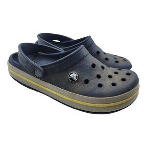 CROCS SANDALS Unisex Sz Men 4 Women 6 Blue Summer Shoes Beach